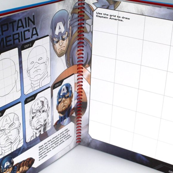 Learn to Draw Marvel Avengers: How To Draw Your Favorite Characters Step by Step - Picture 5 of 7